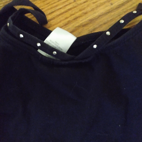 Freestyle by Danskin little girl's size 6/6x black dance gymnastics leotard - Picture 3 of 7